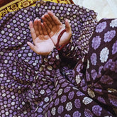 Namaz Chaddar With Sleeves  - Brown